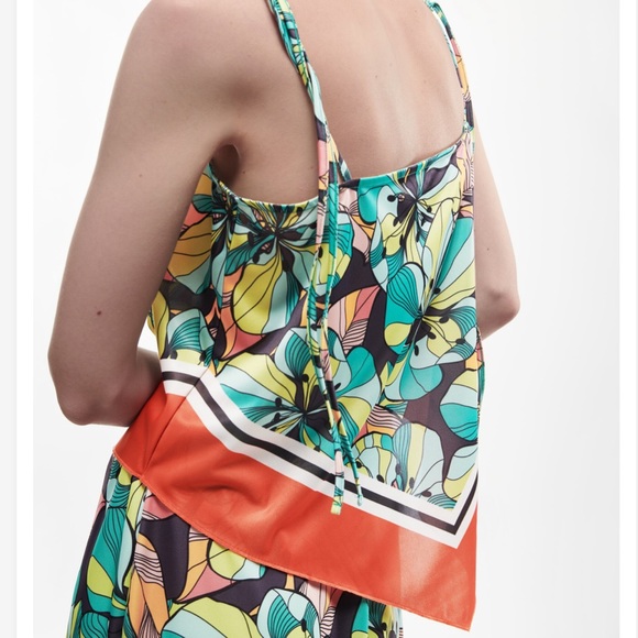 ZARA flowy print top - Picture 4 of 8